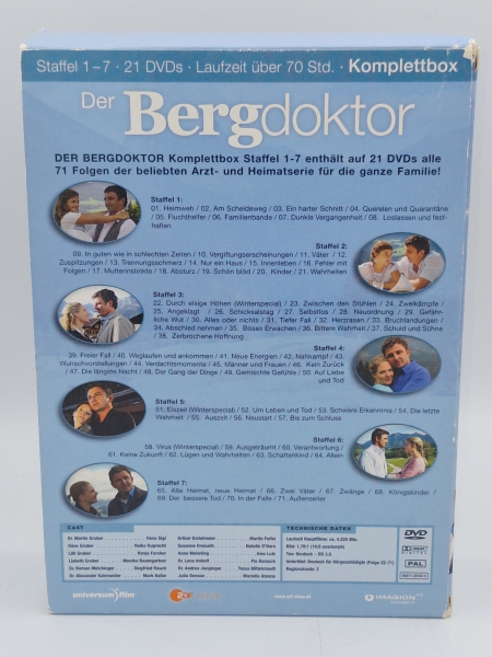 Der Bergdoktor Komplettbox - Staffel 1-7